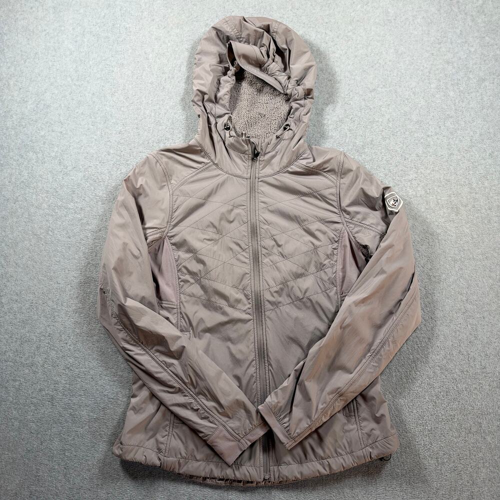 KUHL Aktivator Hoody Jacket Women's Small Full Zip Long Sleeves Fleece Lined